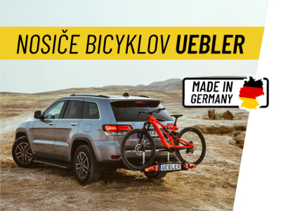 UEBLER nosiče bicyklov – Víťaz testu ADAC 2025 už v našej ponuke!