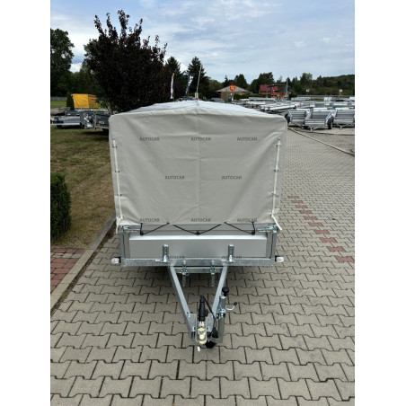 Sklopný prívesný vozík Autocar 725-IISP s plachtou 120cm